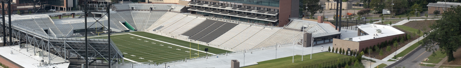 Protective Stadium as seen from above