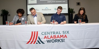 Central Six Alabama Works Apprentice Signing Day at Protective Life