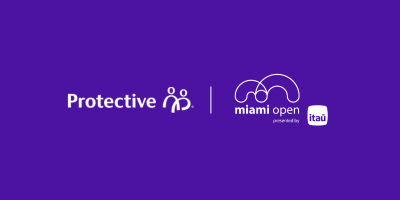 Protective logo and Miami Open presented by Itaú logo