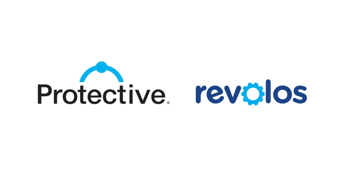 Protective and Revolos logos side by side