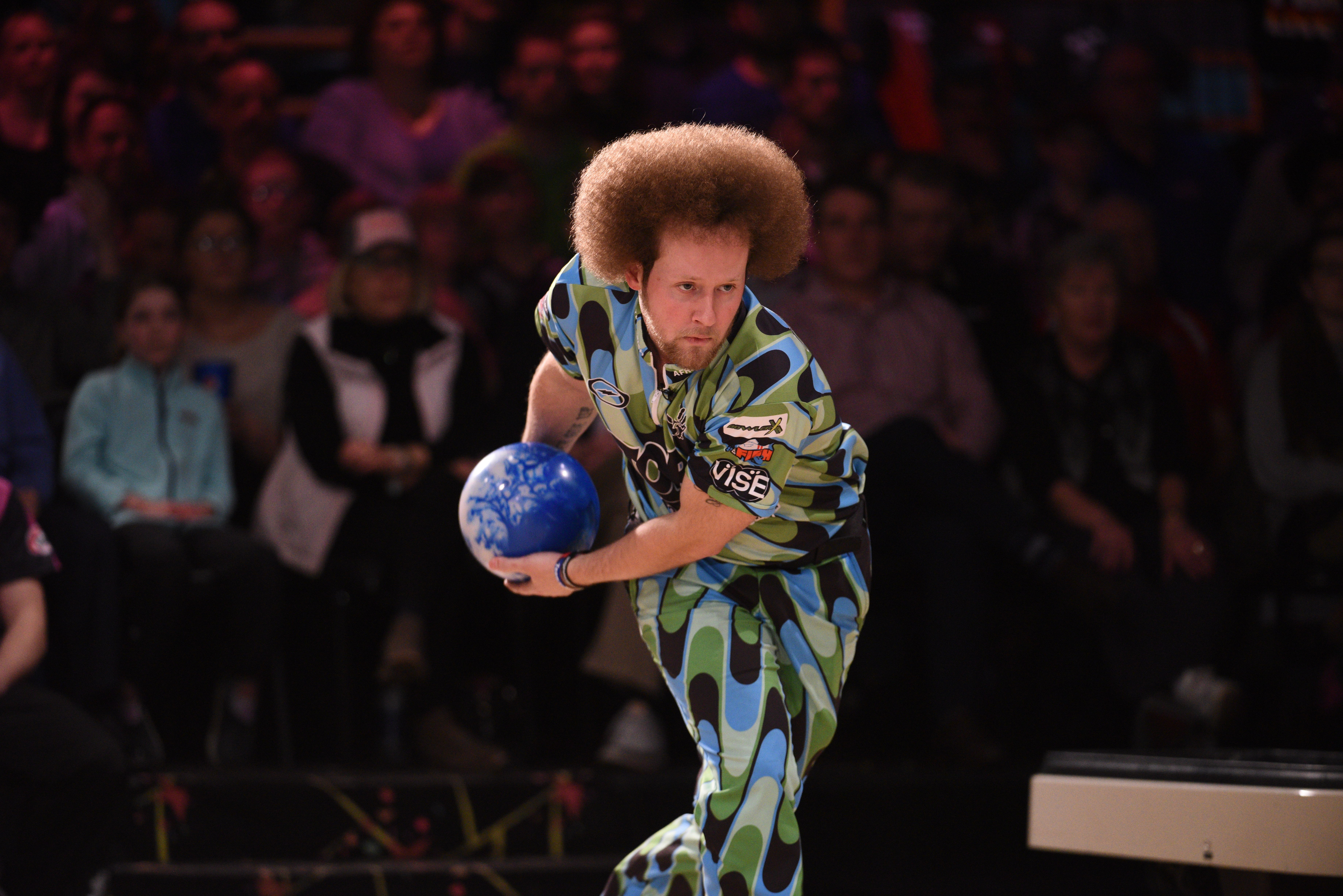 Kyle Troup in bowler stance