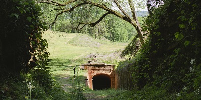 Mine entrance at Red Mountain Park